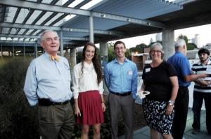 John Koon with Lily Ponitz, and Kathy Caldwell from ASCE
