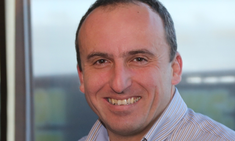 Professor Kostas Konstantinidis, who will attend the 2018 Arab-American Frontiers of Science, Engineering and Medicine at the invitation of the National Academy of Science. (Photo: Jess Hunt-Ralston)