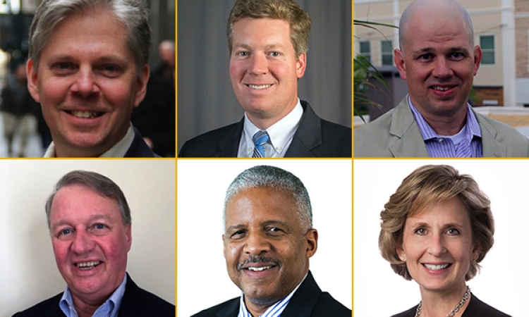 New External Advisory Board members Jim Anderson, John Kelley, Edward Metzger, Stephen Mulva, Frank Rucker and Deborah Staudinger.