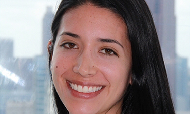 Daniella Remolina, who graduated in December and started work this month with the Boston Consulting Group.