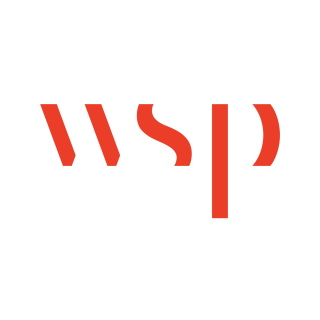 WSP logo in red